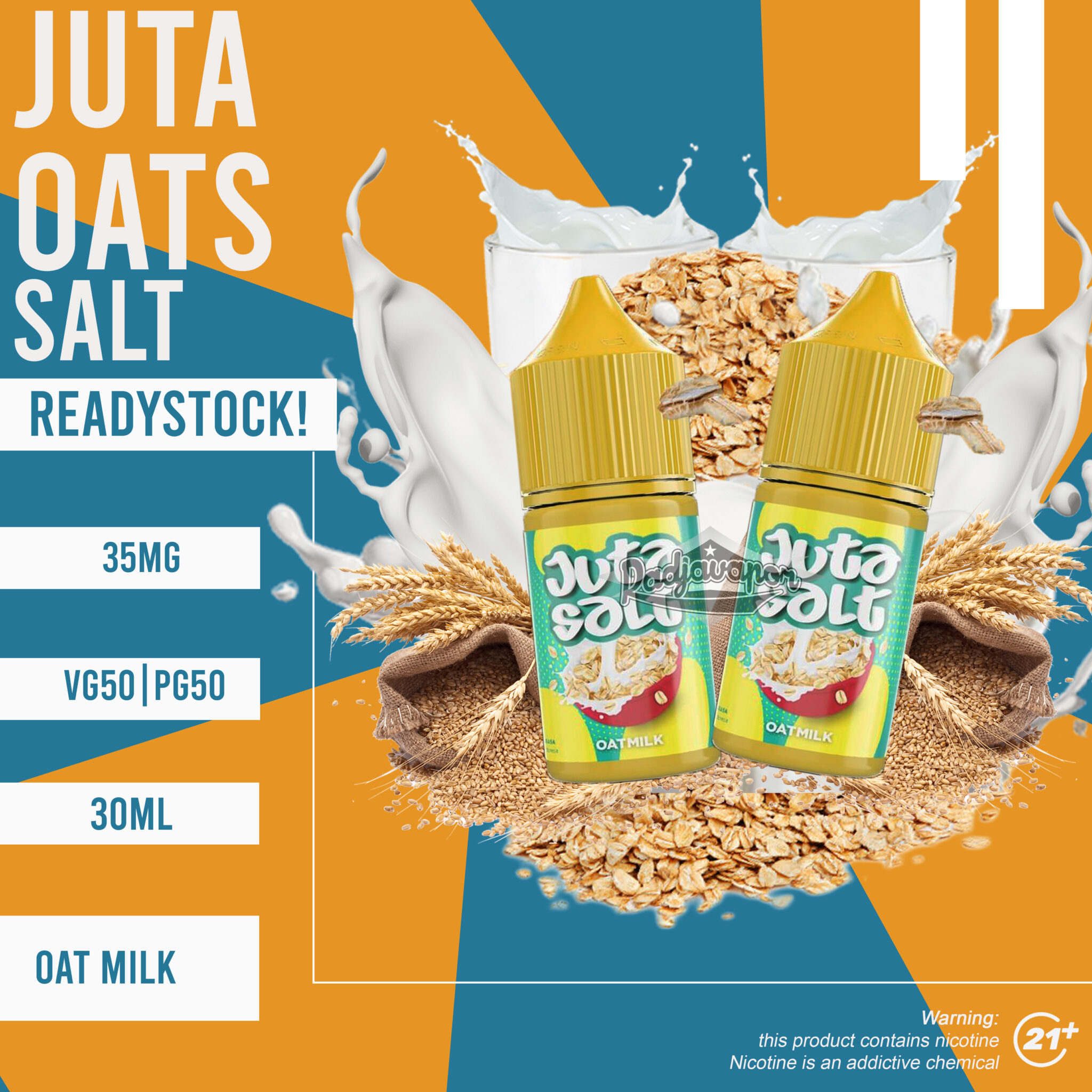 Juta Oats Salt Nic Ml Radjavapor