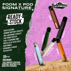 FOOM POD X SIGNATURE