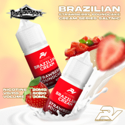 BRAZILIAN STRAWBERRY POUNDCAKE SALT NIC