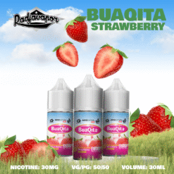 BUAQITA STRAWBERRY SALT NIC